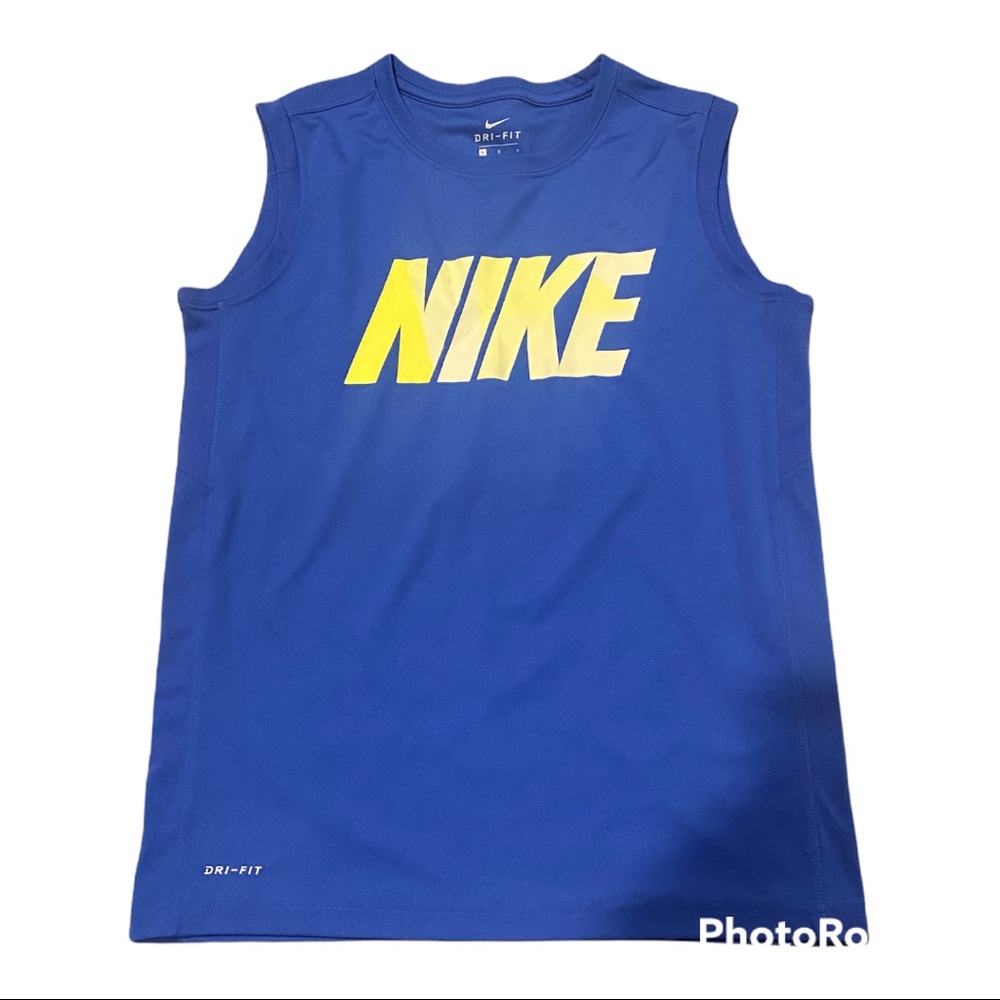 NWT Nike Boys Blue Tank Top